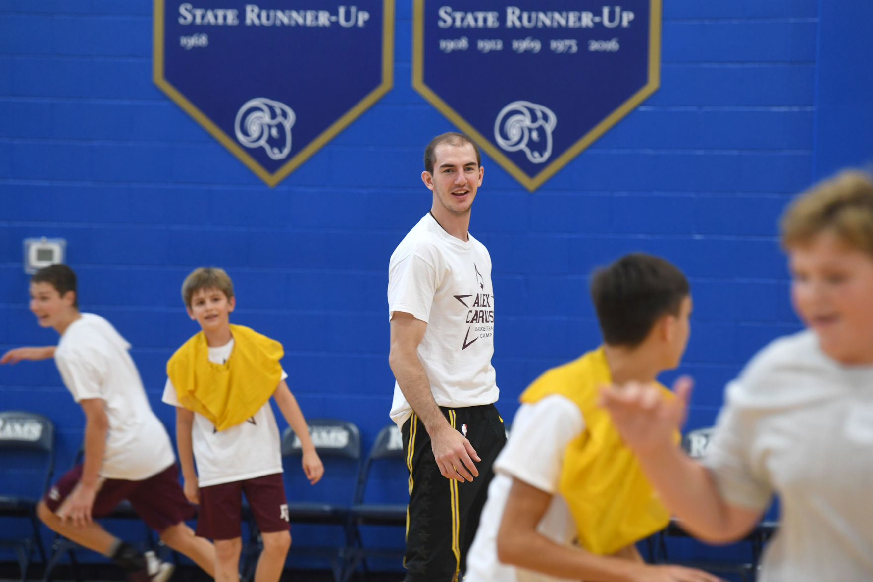 Alex Caruso basketball camp
